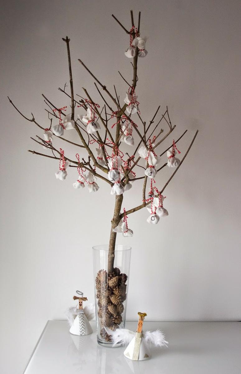 Diy calendario de adviento hecho con rama7