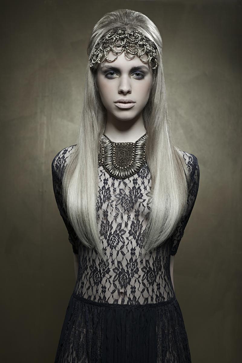 Trenzas en el flequillo