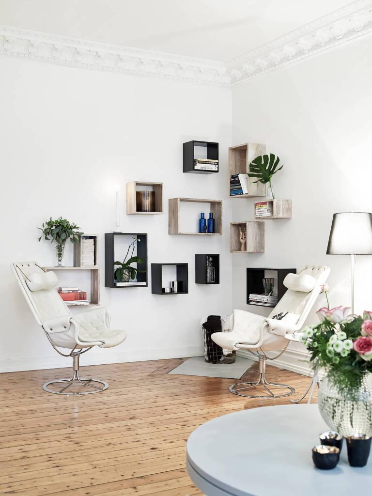 Un apartamento contemporáneo con toques Ikea.