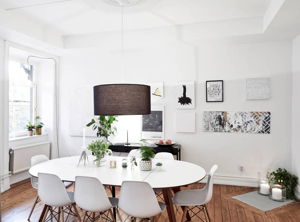 Un apartamento contemporáneo con toques Ikea.