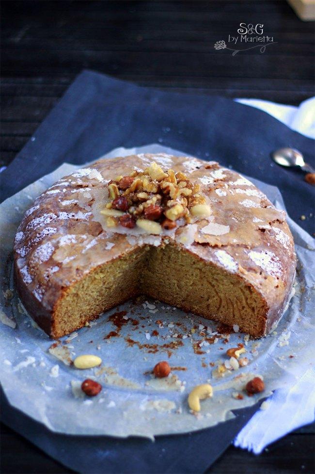 Bizcocho praliné avellanas, bizcocho avellanas, recetas de bizcochos, bizcocho esponjoso, avellanas, frutos secos, blog repostería, Sweets and Gifts, Repostería tradicional, bloguera murciana