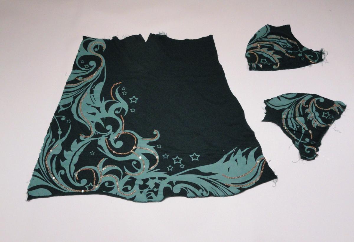 Vestido Cocktel navidad DIY 02