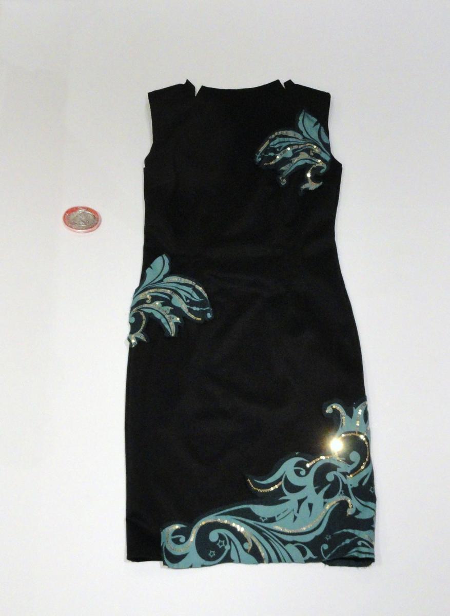 Vestido Cocktel navidad DIY 04
