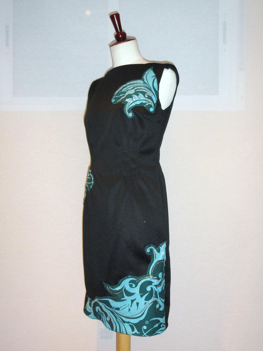Vestido Cocktel navidad DIY 13