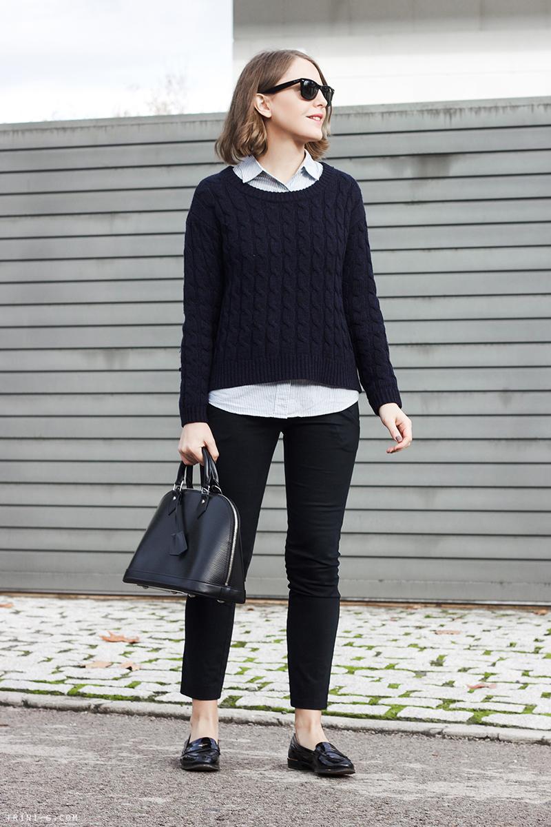 Trini | J Crew striped shirt