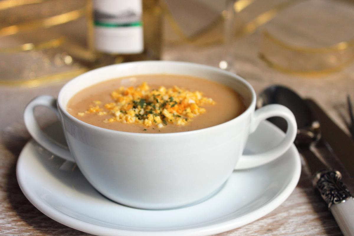 CREMA LANGOSTINOS NAVIDAD RECETA