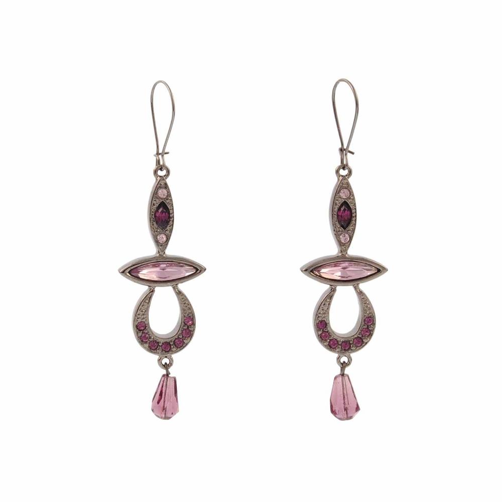 pendientes-plata-con-piedras-violetas