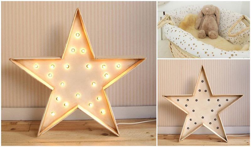 lampara-en-forma-de-estrella