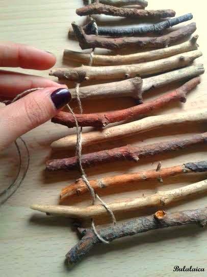 DIY: Arbolito de Navidad con palos