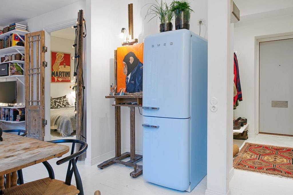 Un apartamento de estilo industrial