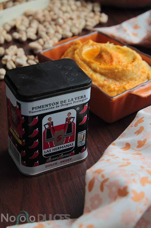 No solo dulces - Receta hummus tradicional y batata especiada