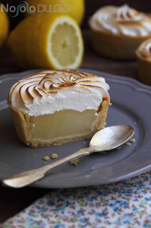 No solo dulces - Tartaletas de limón Lemon pie