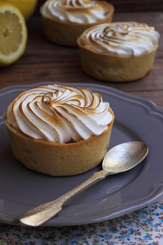 No solo dulces - Tartaletas de limón Lemon pie