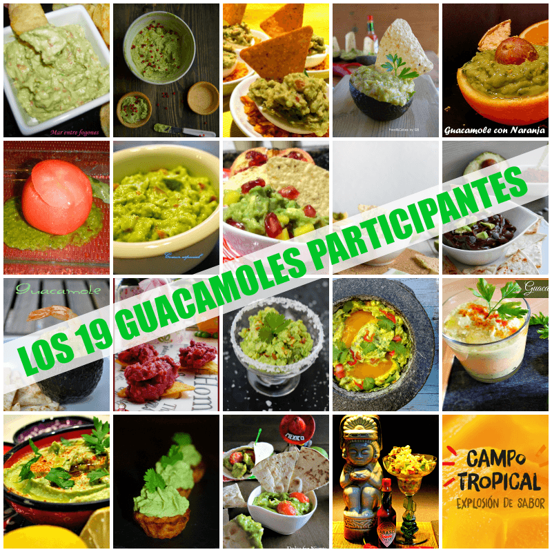 Concurso Tu Mejor Guacamole - Los guacamoles participantes | Cocina
