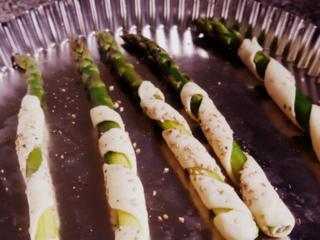 aperitivo saludable esparragos