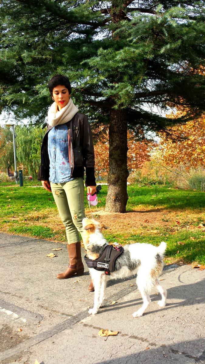 Paseando a Miss Abril