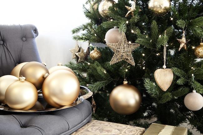 centro de mesa navideño