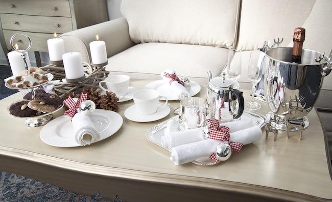 centro de mesa navideño