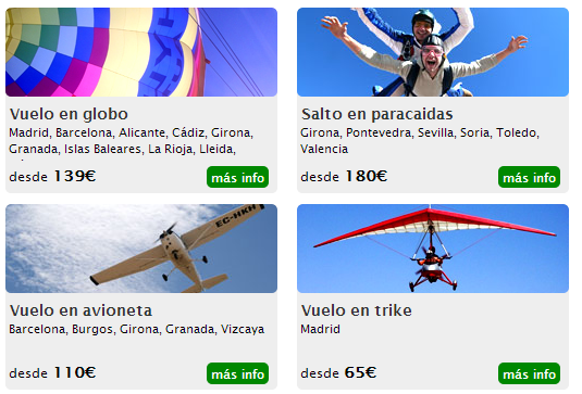 vuelta en globo para parejas - regalos originales para hombres