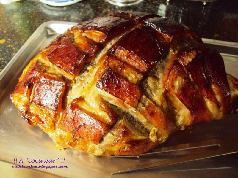 Pata al horno1 Menú especial Navidad, carnes