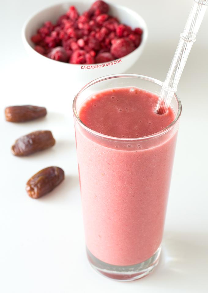 Batido para una piel radiante | danzadefogones.com #danzadefogones #vegano #vegana #singluten