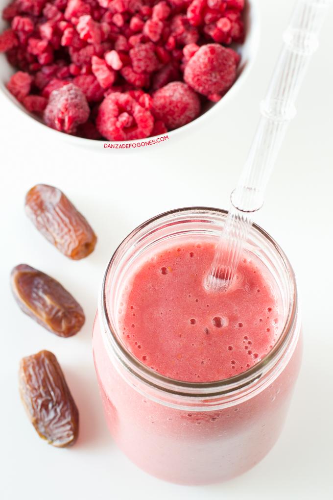 Batido para una piel radiante | danzadefogones.com #danzadefogones #vegano #vegana #singluten