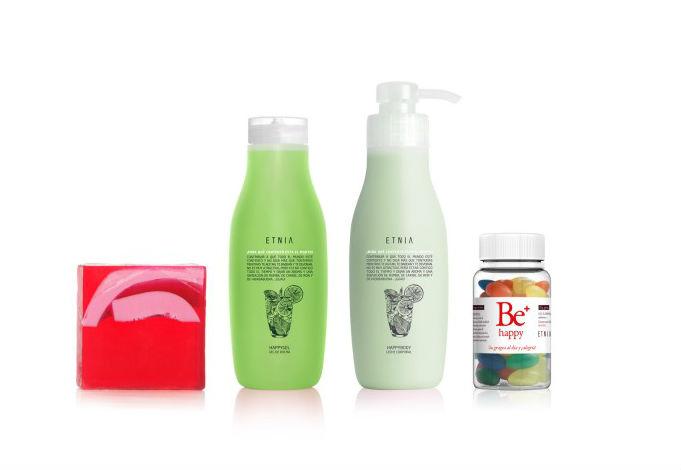 lote happy candy mojito Etnia, cosmética made in Valencia