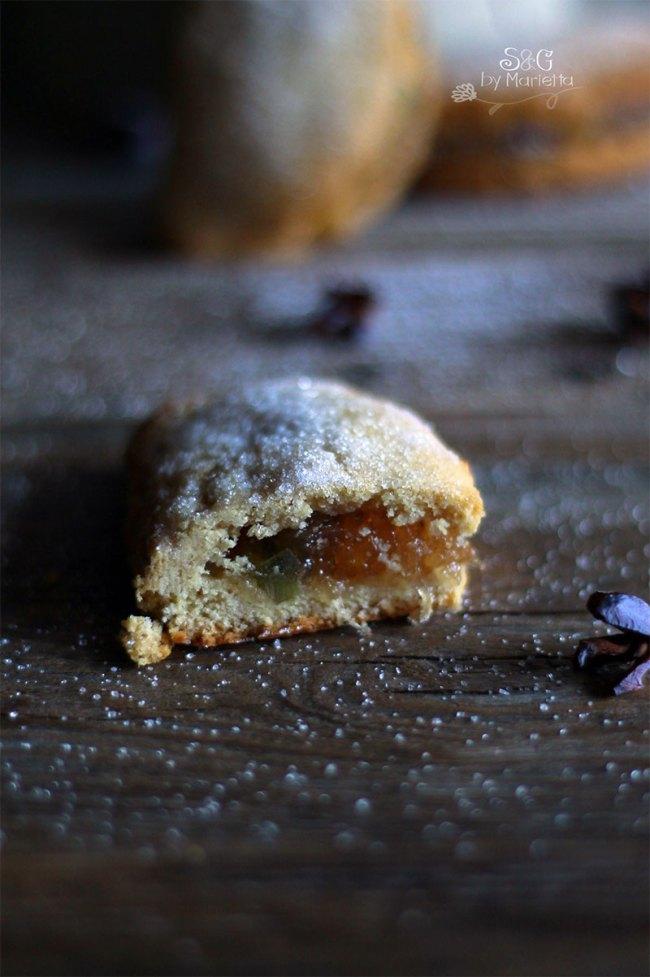 Empanadillas navideñas Sweets & Gifts by Marietta, Recetas con cabello de ángel, fruta confitada, postres navideños, Recetas de Navidad, Postre murciano