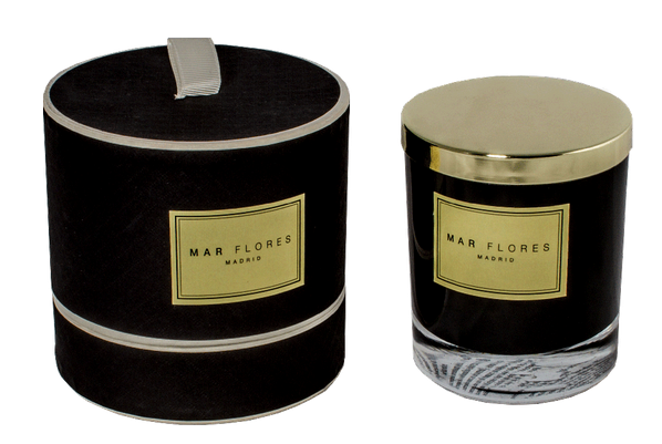 colección de decoración mar flores - vela de navidad