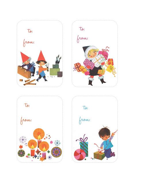 imprimibles gratis adornar regalos