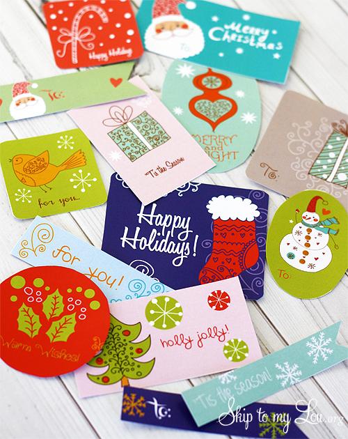 tarjetas regalo imprimibles gratis coloridas