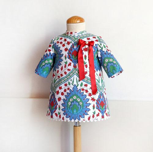 vestido trapecio con manga-patronesmujer