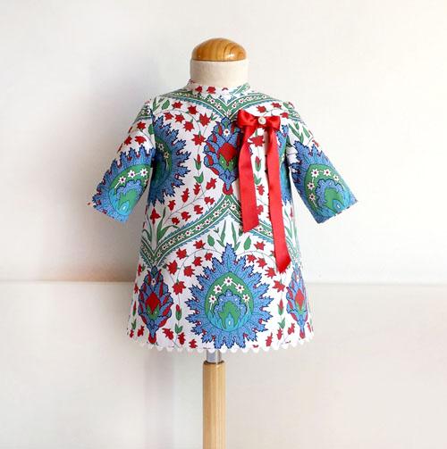 vestido trapecio con manga-patronesmujer