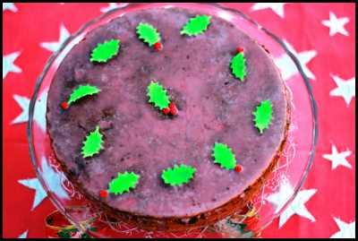 Tarta de vino 02 Tarta de vino, versión casera