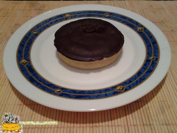 Tartaletas de crema de turrón y cobertura de chocolate (2)