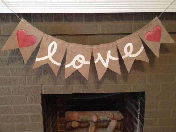 Como hacer un Banderín de Tela de Saco