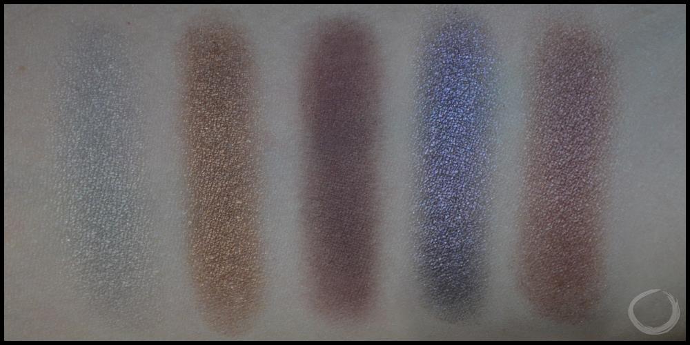 Hean sombras godet swatches