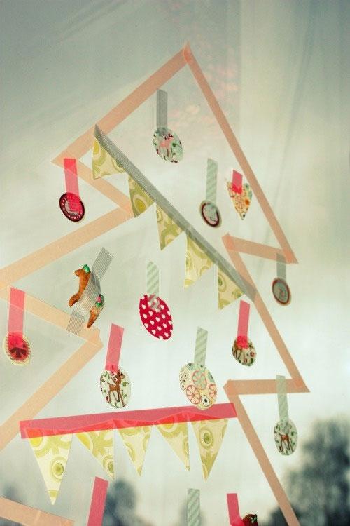 Washi tape en navidad. Small&LowCost