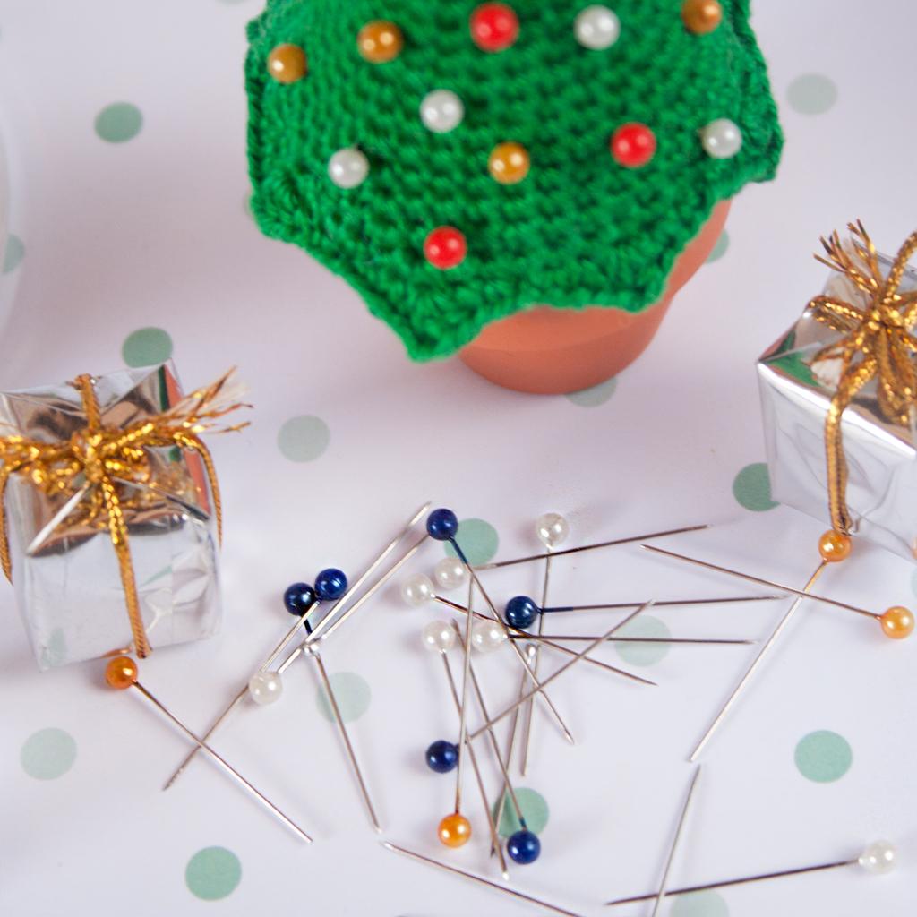 Christmas tree pincushion by 