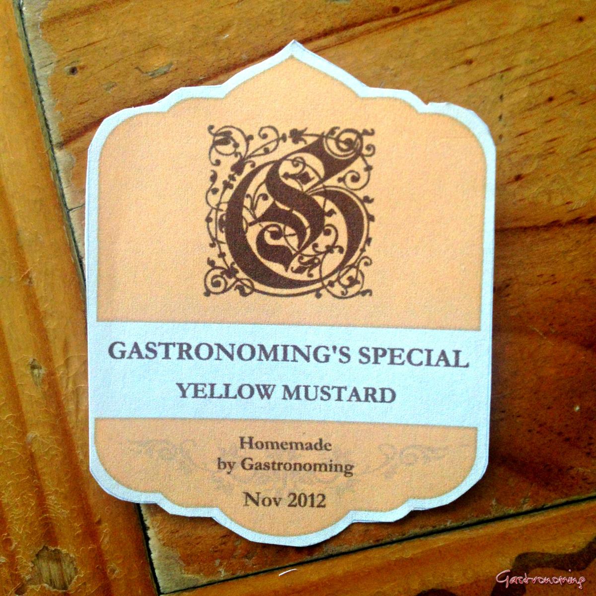 Mostaza casera