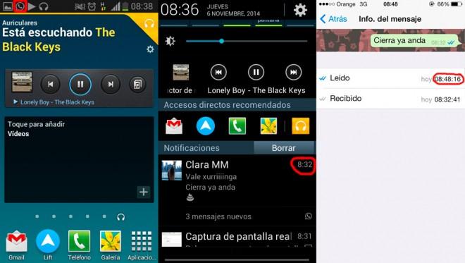 Cómo esconder el triple check azul de whatsapp