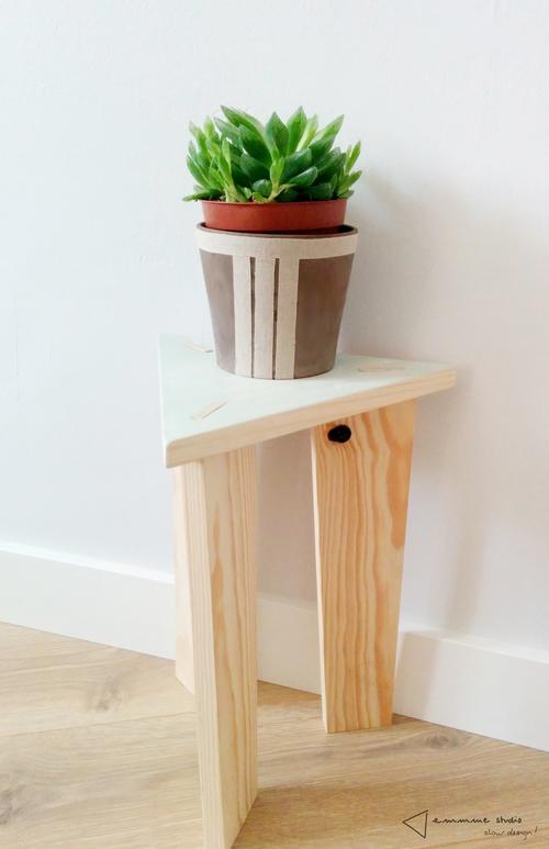 Mesa-taburete Deleite Design. Fotografía emmme studio.