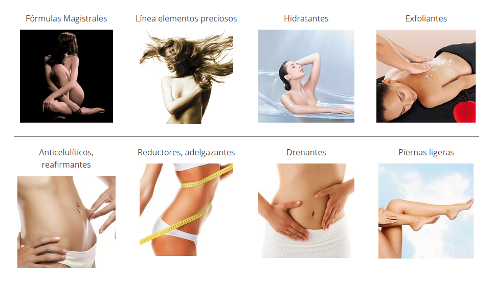 Gamas corporales Ella Baché