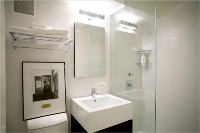 tiny modern bathroom, bathroom, modern design