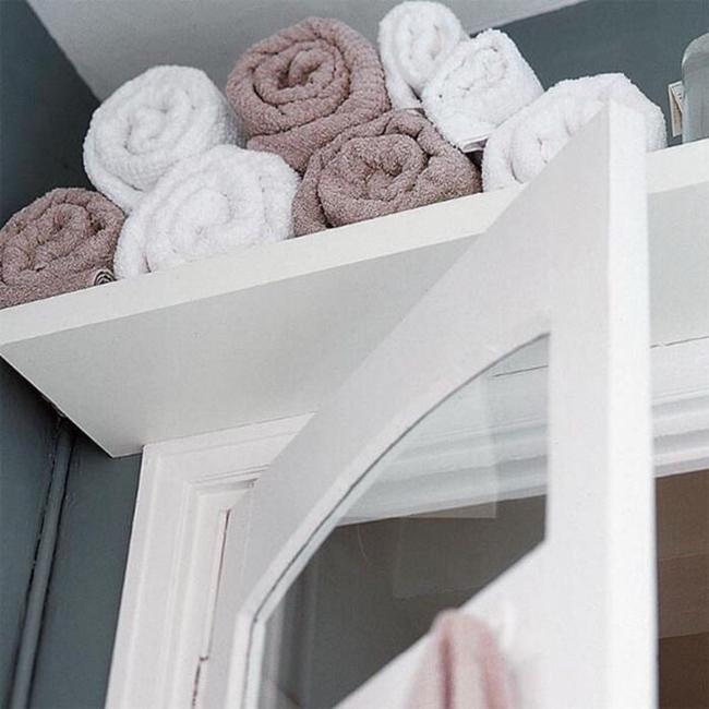 ideas para decorar un baño pequeño 14. Virginia esber