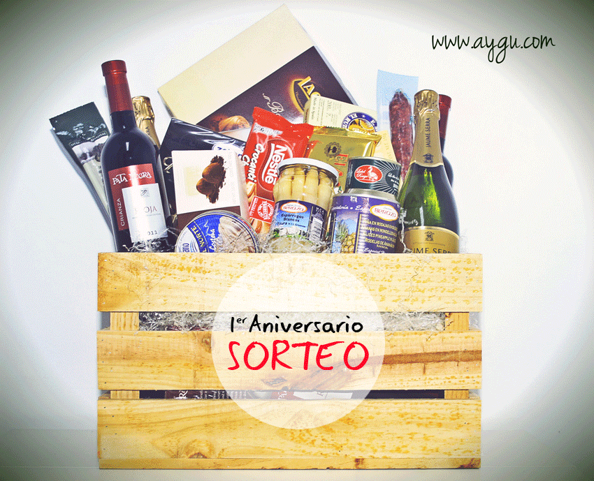 Sorteo DEF Deco aniversario con una caja de madera con prodictos navideños Aygu