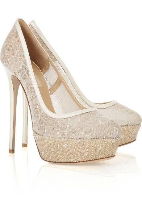 Zapato de encaje de Valentino