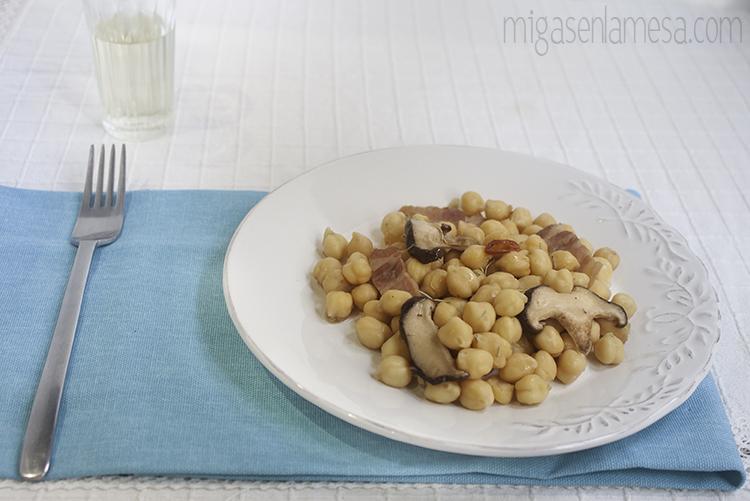 Garbanzos setas 1