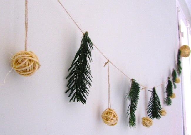 decoracion natural navidad