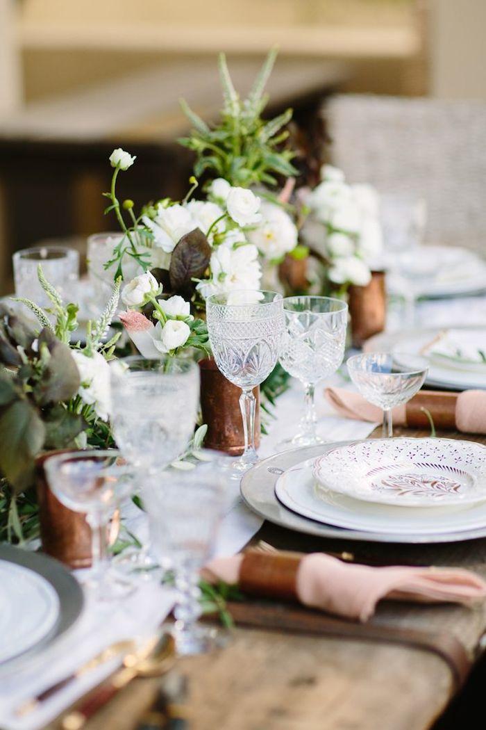 Vajillas para decorar la mesa en Navidad